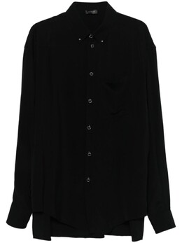 MUGLER: Чёрная рубашка 