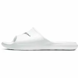 NIKE: Белые шлёпанцы 