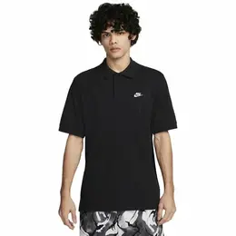 NIKE: Чёрное поло  Club