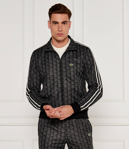 Lacoste: Чёрная толстовка 