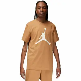 NIKE: Коричневая футболка 