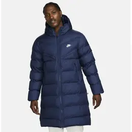 NIKE: Синяя куртка  Windrunner