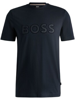 BOSS: Синяя футболка 