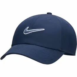 NIKE: Синяя кепка  Swoosh