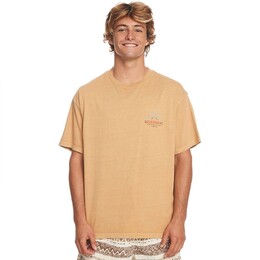 Quiksilver: Бежевая футболка 