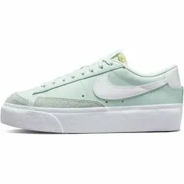 NIKE: Зелёные кроссовки  Blazer Low