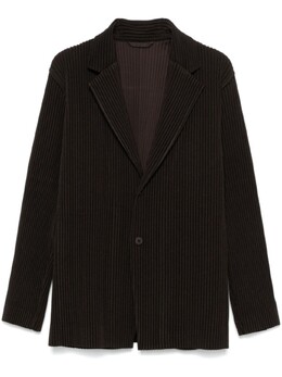 Homme Plissé Issey Miyake: Коричневые пиджаки 
