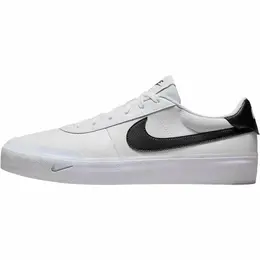 NIKE: Белые кеды  Court