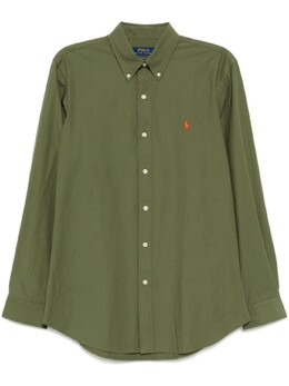 Polo Ralph Lauren: Зелёная рубашка 
