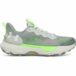 Under Armour: Зелёные кроссовки 