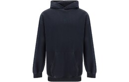 Balenciaga: Чёрная толстовка 