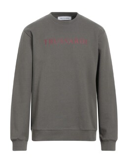 Trussardi: Серая толстовка 