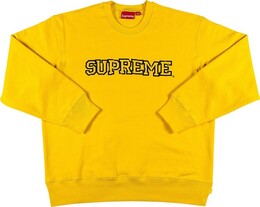 Supreme: Жёлтая толстовка 
