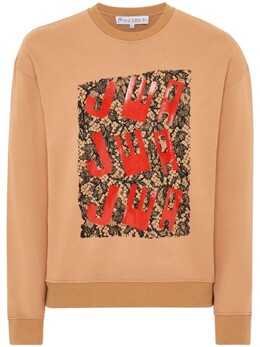 JW Anderson: Толстовка с принтом 