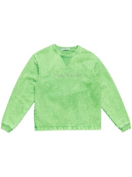 Acne Studios: Зелёная толстовка 