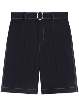 Jil Sander: Шорты с поясом 