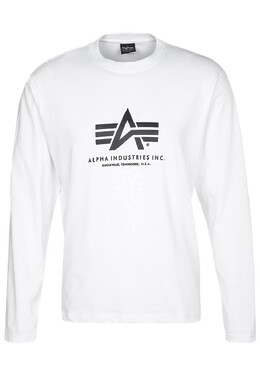 Alpha Industries: Рубашка с длинным рукавом 