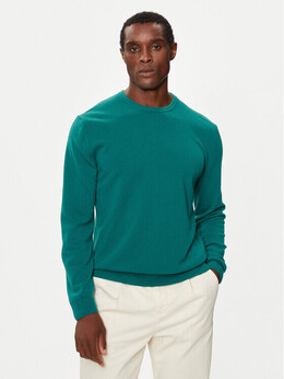 United Colors Of Benetton: Зелёный свитер 