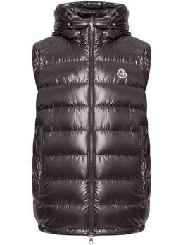 Moncler: Коричневая куртка 