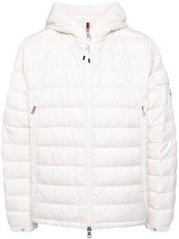 Moncler: Белая куртка 