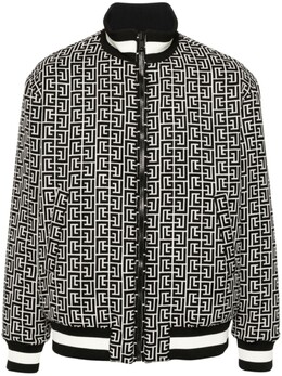 Balmain: Чёрная куртка 