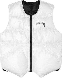 Stussy: Белый жилет 