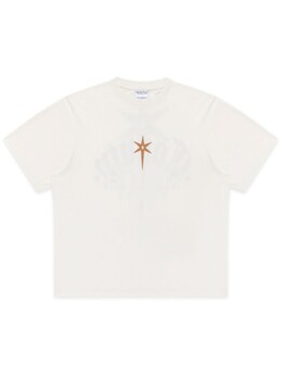 Marcelo Burlon County Of Milan: Белая футболка 