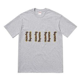 Supreme: Серая футболка  Gonz