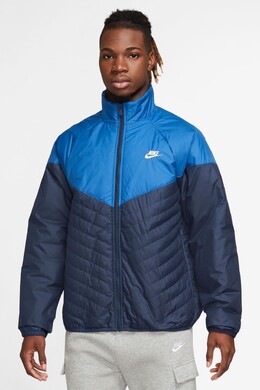 Nike: Синяя куртка  Windrunner