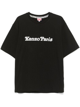 Kenzo: Чёрная футболка 