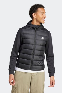 Adidas: Пуховик  Essentials с капюшоном