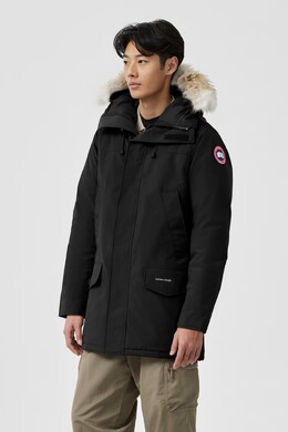 Canada Goose: Чёрный пуховик  Langford