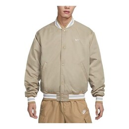 Nike: Куртка  Sportswear цвета хаки