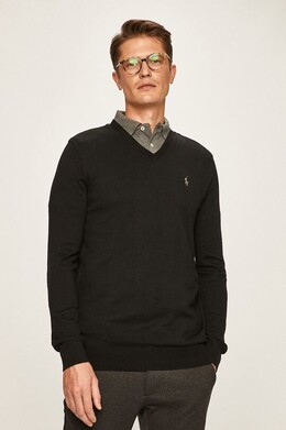 Polo Ralph Lauren: Чёрный свитер 