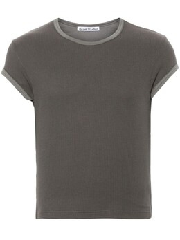 Acne Studios: Серая футболка 