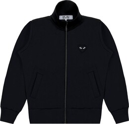 Comme Des Garçons Play: Чёрная толстовка  Heart