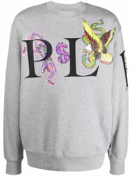 Philipp Plein: Толстовка с принтом 