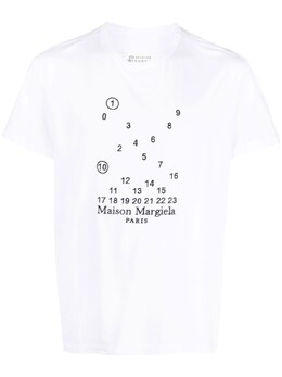 Maison Margiela: Белая футболка 