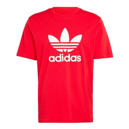 Adidas: Красная футболка  Adicolor