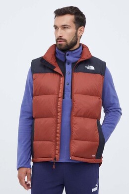 The North Face: Коричневый жилет 