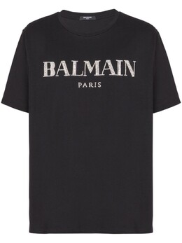 Balmain: Винтажная футболка 