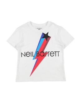 Neil Barrett: Белая футболка 