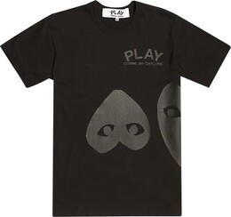 Comme Des Garçons Play: Футболка  Heart с коротким рукавом
