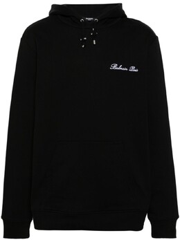 Balmain: Чёрная толстовка 