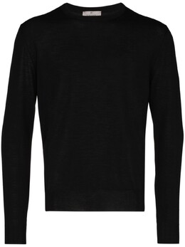 Canali: Чёрный свитер 
