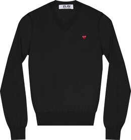 Comme Des Garçons Play: Красный свитер  Heart