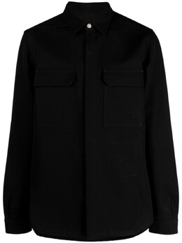 Rick Owens: Рубашка с длинным рукавом 