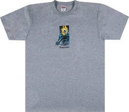 Supreme: Серая футболка  Ghost Rider