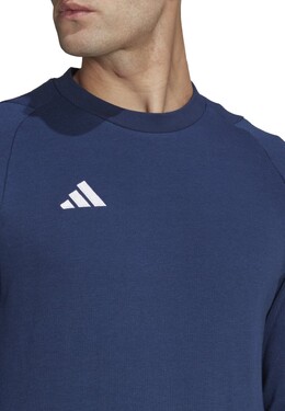 Adidas: Синяя толстовка  Tiro