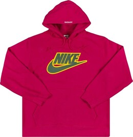 Supreme: Кожаная толстовка  Nike